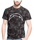 Men's San Diego Chargers Team Logo Black Camo Men's T Shirt,baseball caps,new era cap wholesale,wholesale hats